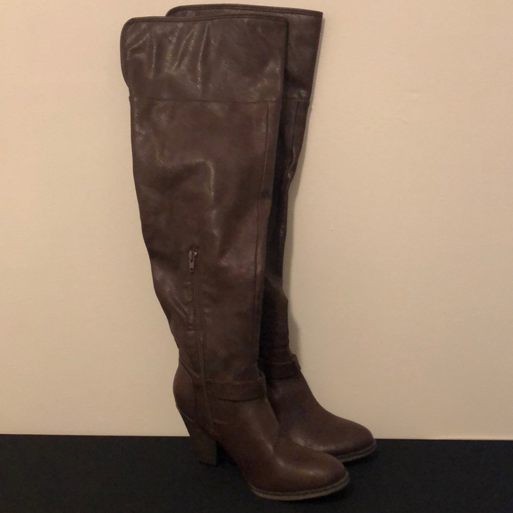 MIA Over the knee boots with heal